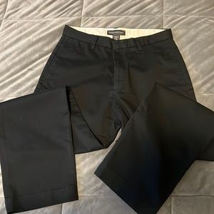 Banana Republic 31/32 black chinos